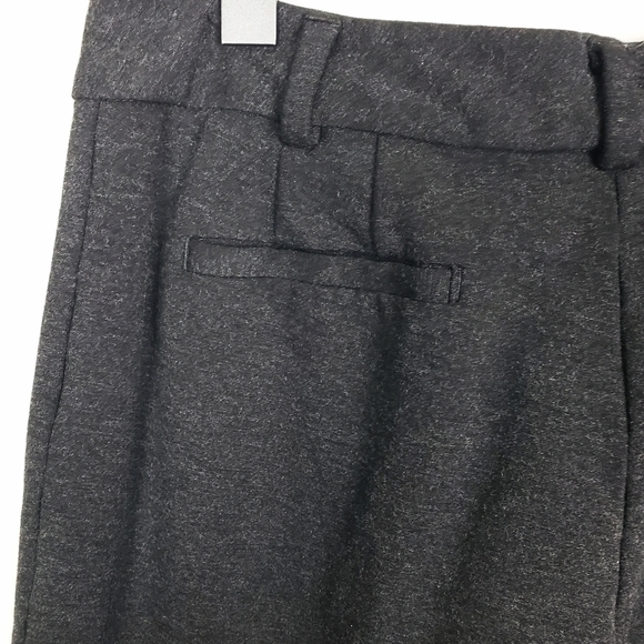 EUC LANDS' END Woman's Classic Gray Stretchy Straight Leg Dress Pants Size: 6 - Picture 6 of 6